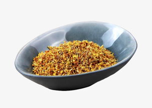 金黄色颗粒桂花素材图片免费下载 高清净水剂制造产品实物PNG